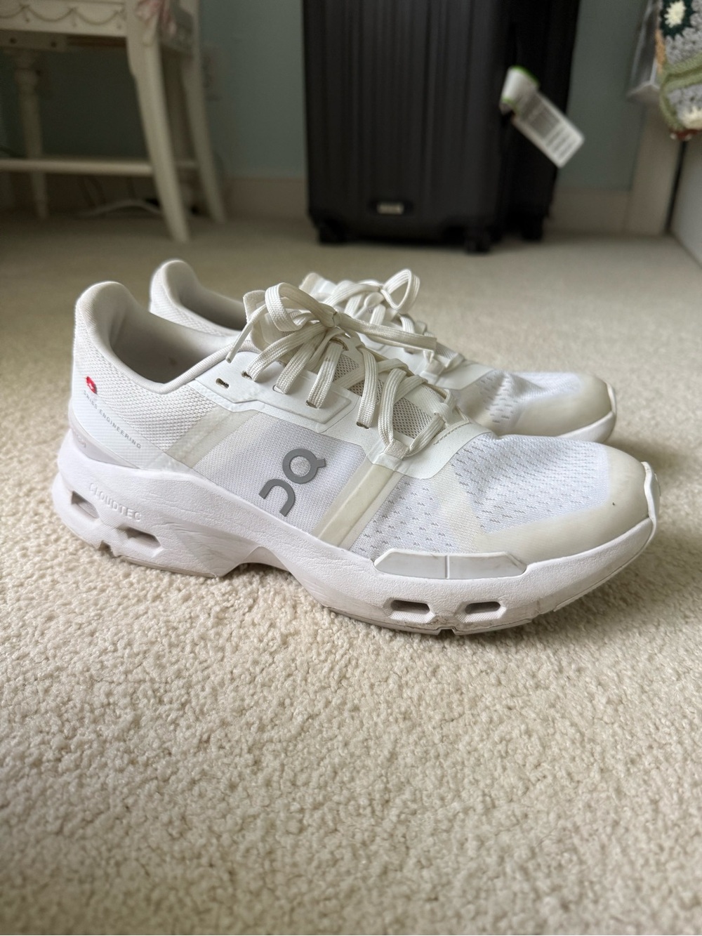 On Running White Athletic Sneakers